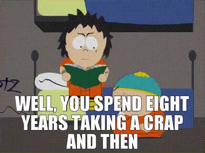 8 Years Taking a Crap .